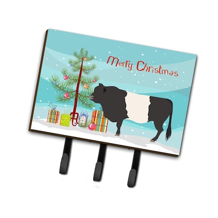 Jensendistributionservices Belted Galloway Cow Christmas Leash or Key Holder MI1717258